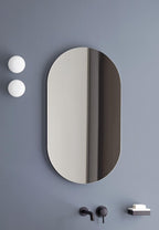 Mirror - Oval Shape with mounting Chasis