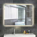 Rectangular Mirror with Back LED Lighting - DOL