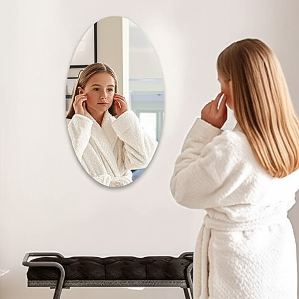 Oval Shape Mirror