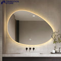 Egg Shape Mirror Warm