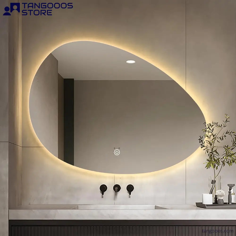 Egg Shape Mirror Warm