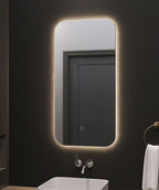 Rectangular Mirror with Back LED Lighting
