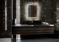 Mirror - 60x80 cm - Thick. 4mm - Warm LED Lighting - Unique Design