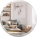 Clear Round Mirror with 2 cm Beveled edge (60 cm, 6mm)